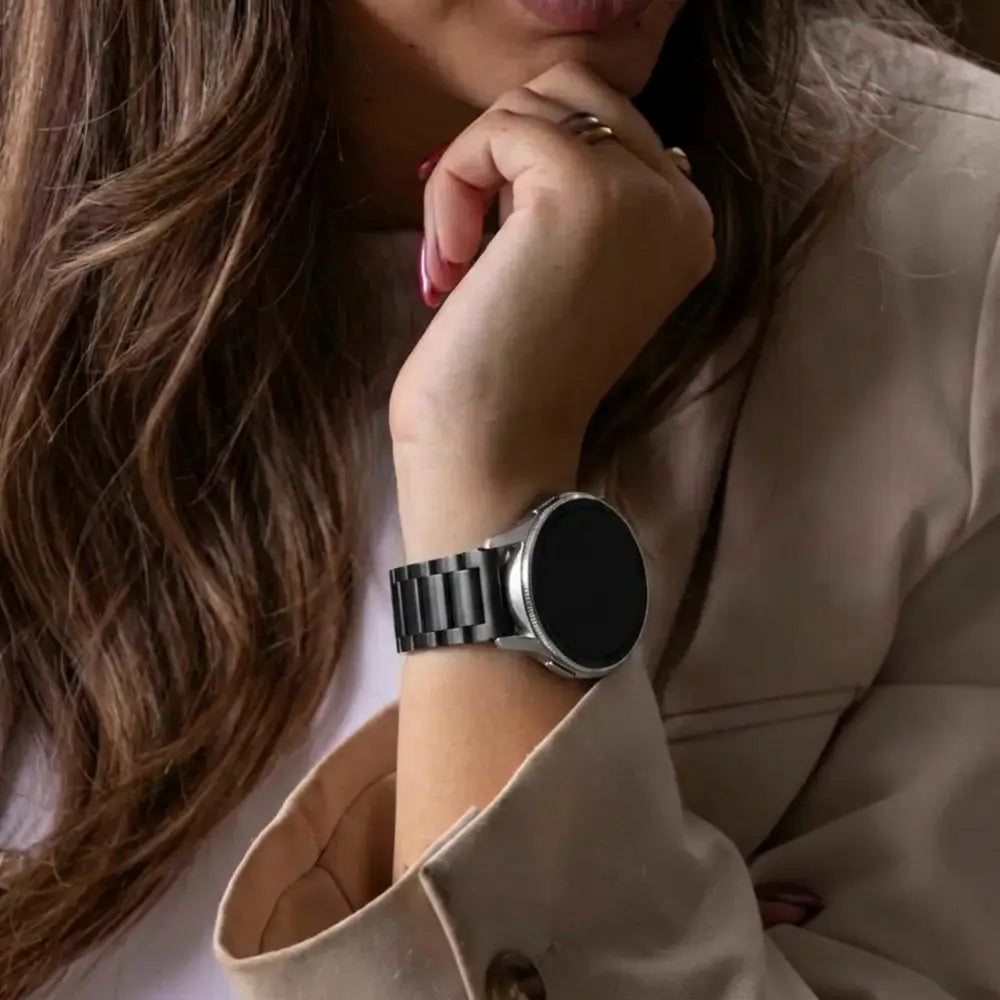 Garmin Fenix 7s Steel Strap (Black)