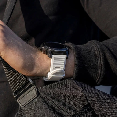 Garmin Fenix 7 Silikonarmband (Weiß)