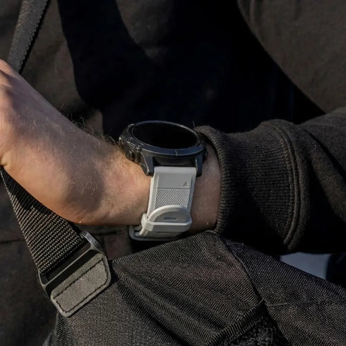 Garmin Fenix 7 Silikonarmband (Grau)