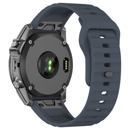 Garmin Tactix 8 - 47mm Outdoor Silikonarmband (Graublau)