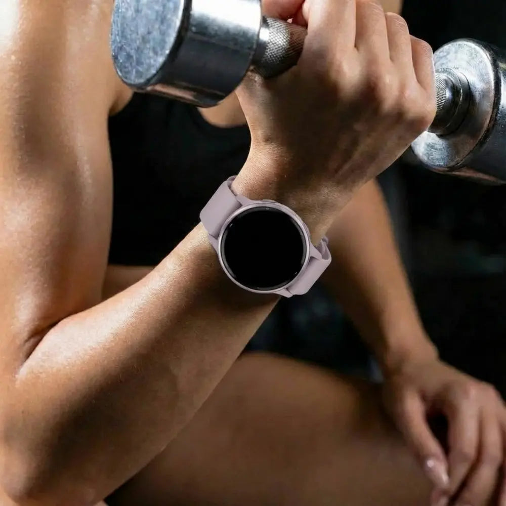 Garmin Vivoactive 5 siliconen classic bandje (violet)