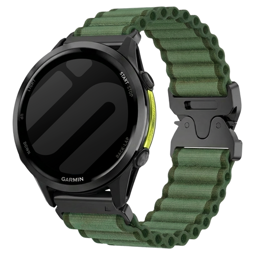 Garmin Fenix 5 / 6 Outdoor Nylonarmband (Grün)