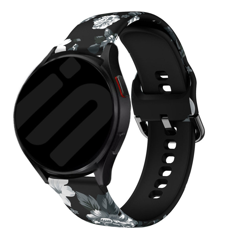 Grey Flower Amazfit Bip 3 (Pro) Armband