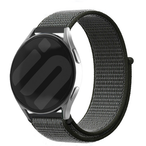 Withings ScanWatch Nova Nylonarmband (Grün/Grau)