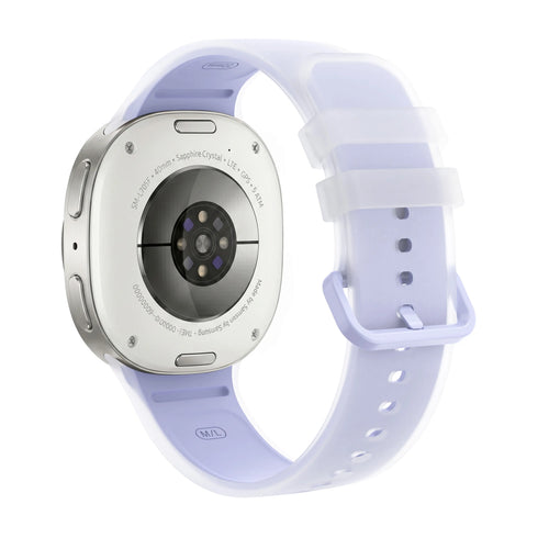 Samsung Galaxy Watch 9 - 40mm Jelly Silkonarmband (Flieder)