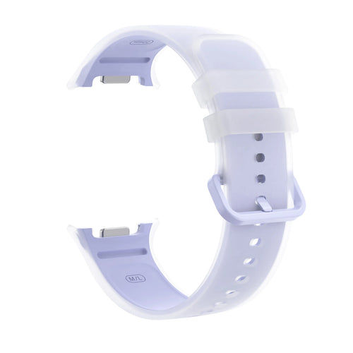 Samsung Galaxy Watch 8 - 40mm Jelly Silkonarmband (Flieder)
