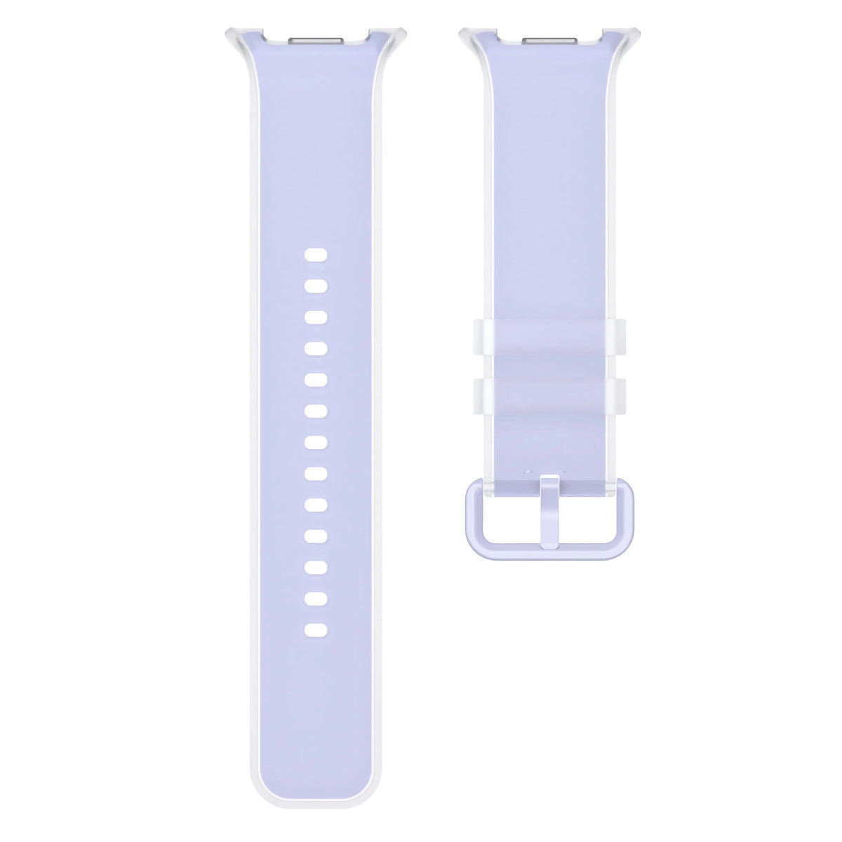 Samsung Galaxy Watch 8 - 40mm Jelly Silkonarmband (Flieder)