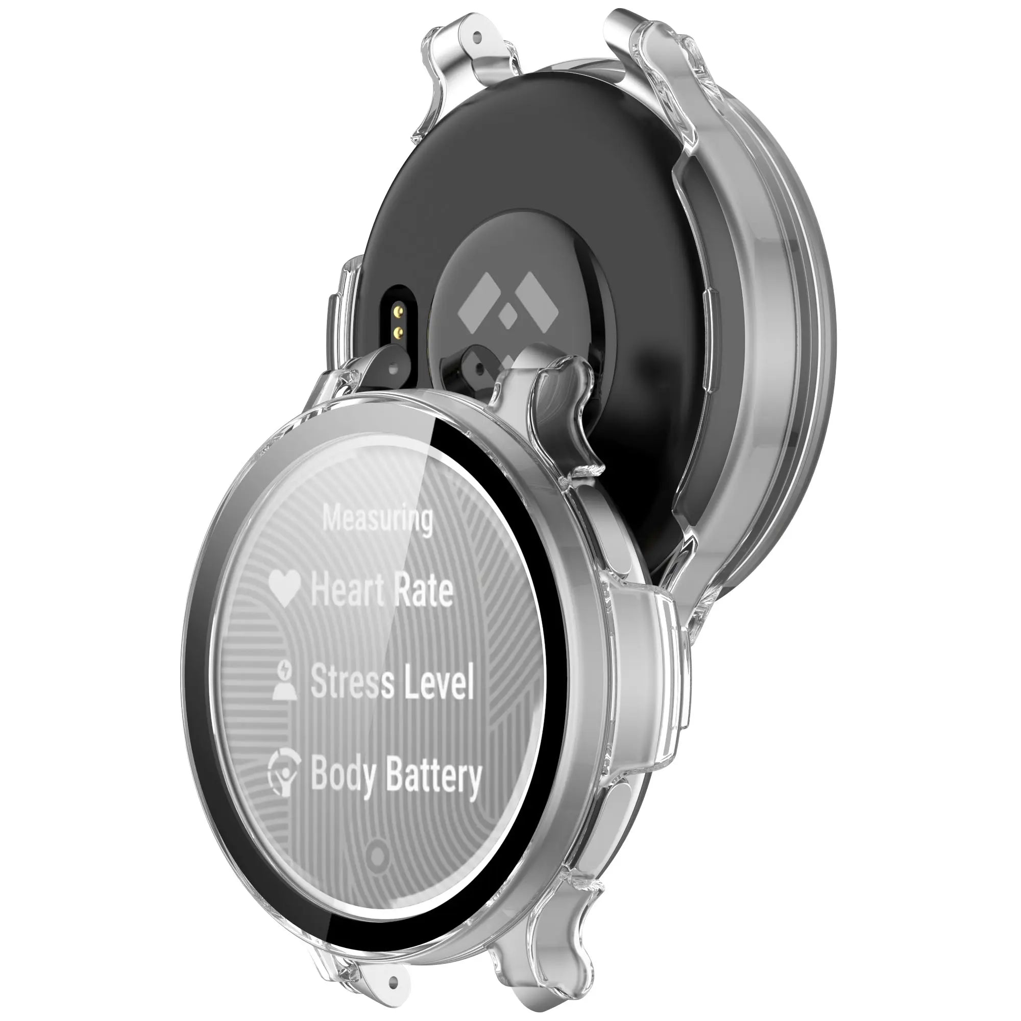 Garmin Lily 2 Active PC Case mit Glas (Transparent)