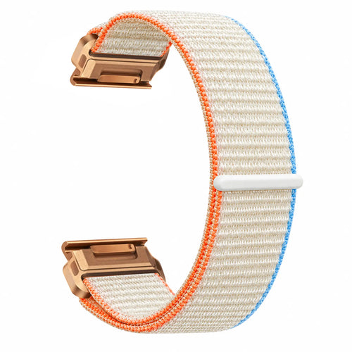 Garmin Descent MK2S Premium Nylon Strap (Milk White)
