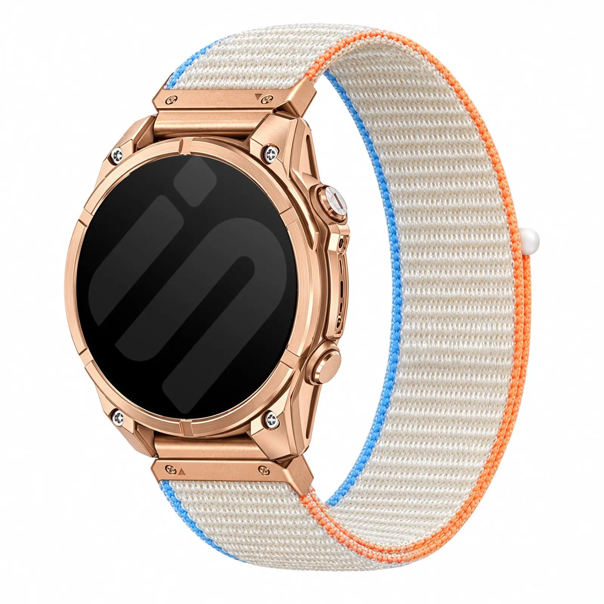 Garmin Fenix 8 - 43mm Premium Nylon Strap (Milk White)