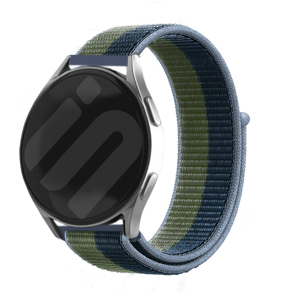 Huawei Watch 5 - 46mm Nylonarmband (Moosgrün)