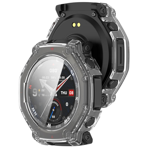 Amazfit T-Rex 3 Pro - 48mm Hard Case mit Glas (Transparent)