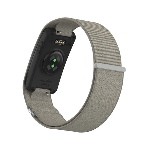 Garmin Cirqa Biceps Nylon Armband (Beige-Grau)