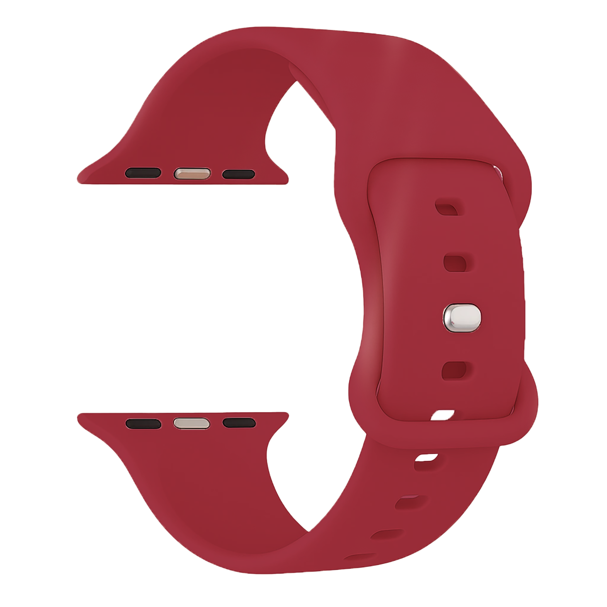 Apple Watch Silicone Strap Classic (Burgundy)