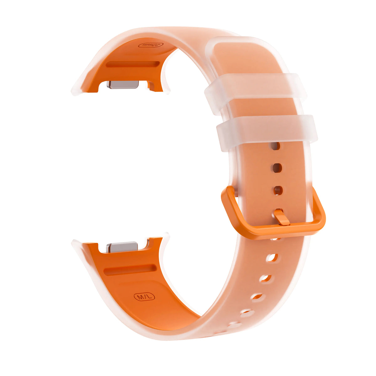 Samsung Galaxy Watch 8 - 40mm Jelly Silicone Strap (Orange)