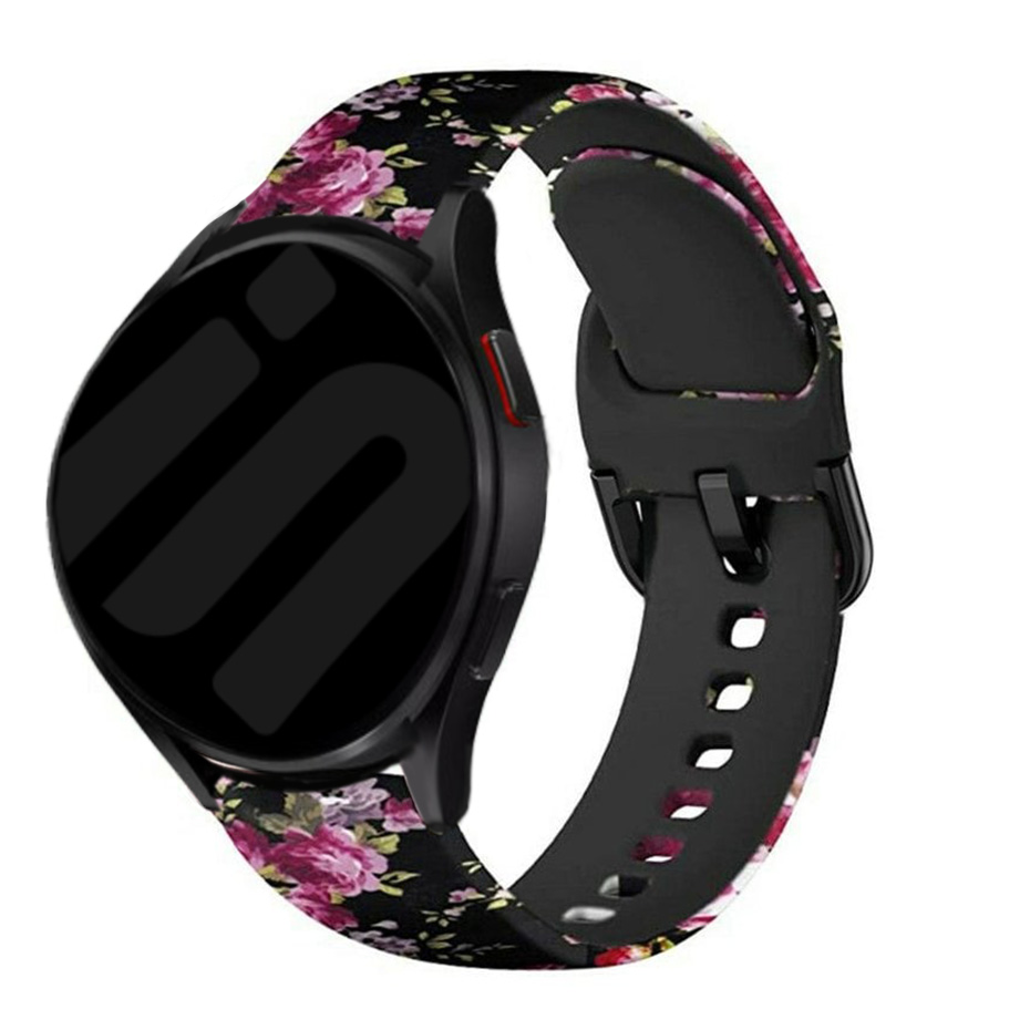 Pink Flower Amazfit Bip U (Pro) Armband