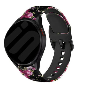 Pink Flower Coros Apex 2 Strap
