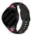 Pink Flower Coros Apex 2 Strap