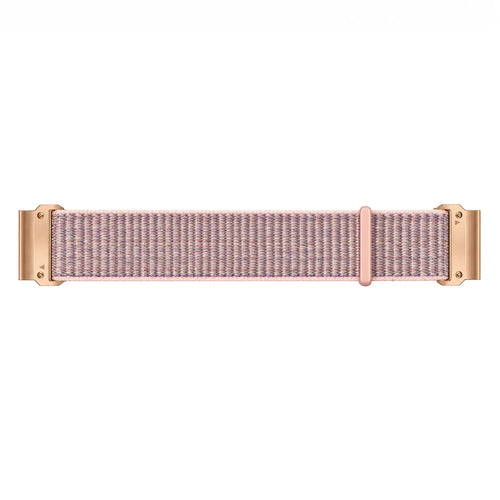 Garmin Fenix 9 Pro - 43mm Premium Nylon Strap (Pink Sand)