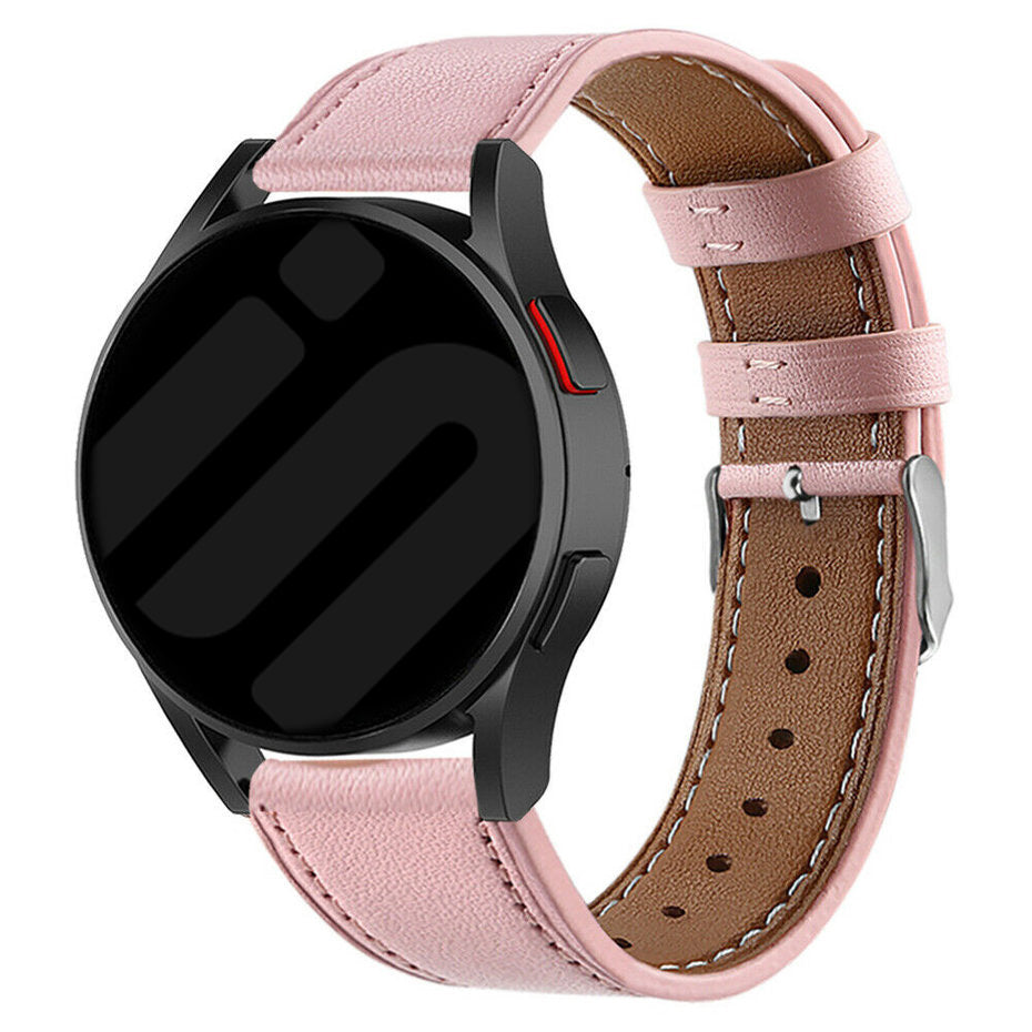 Suunto Run Modernes Lederarmband (Rosa)