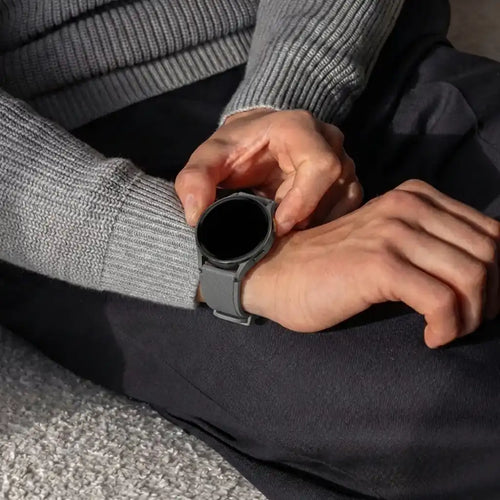 Polar Ignite Silicone Strap with Buckle (Grey)