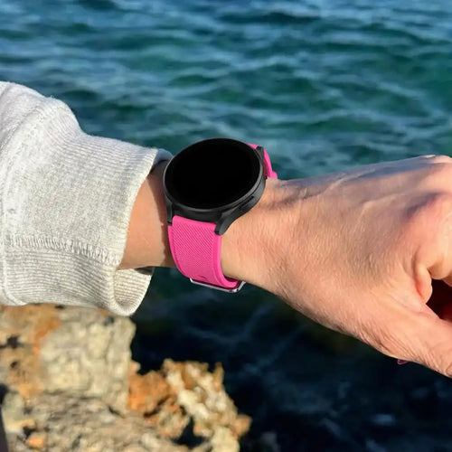 Polar Ignite Silicone Strap with Buckle (Bright Pink)