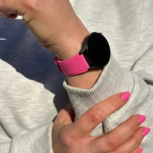 Polar Ignite Silicone Strap with Buckle (Bright Pink)