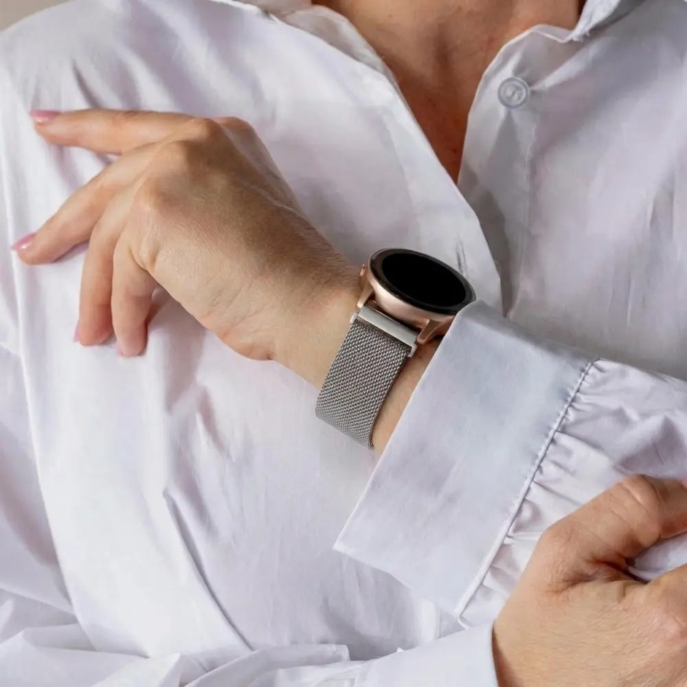 Samsung Galaxy Watch 42mm Milanese Armband (Polarstern)