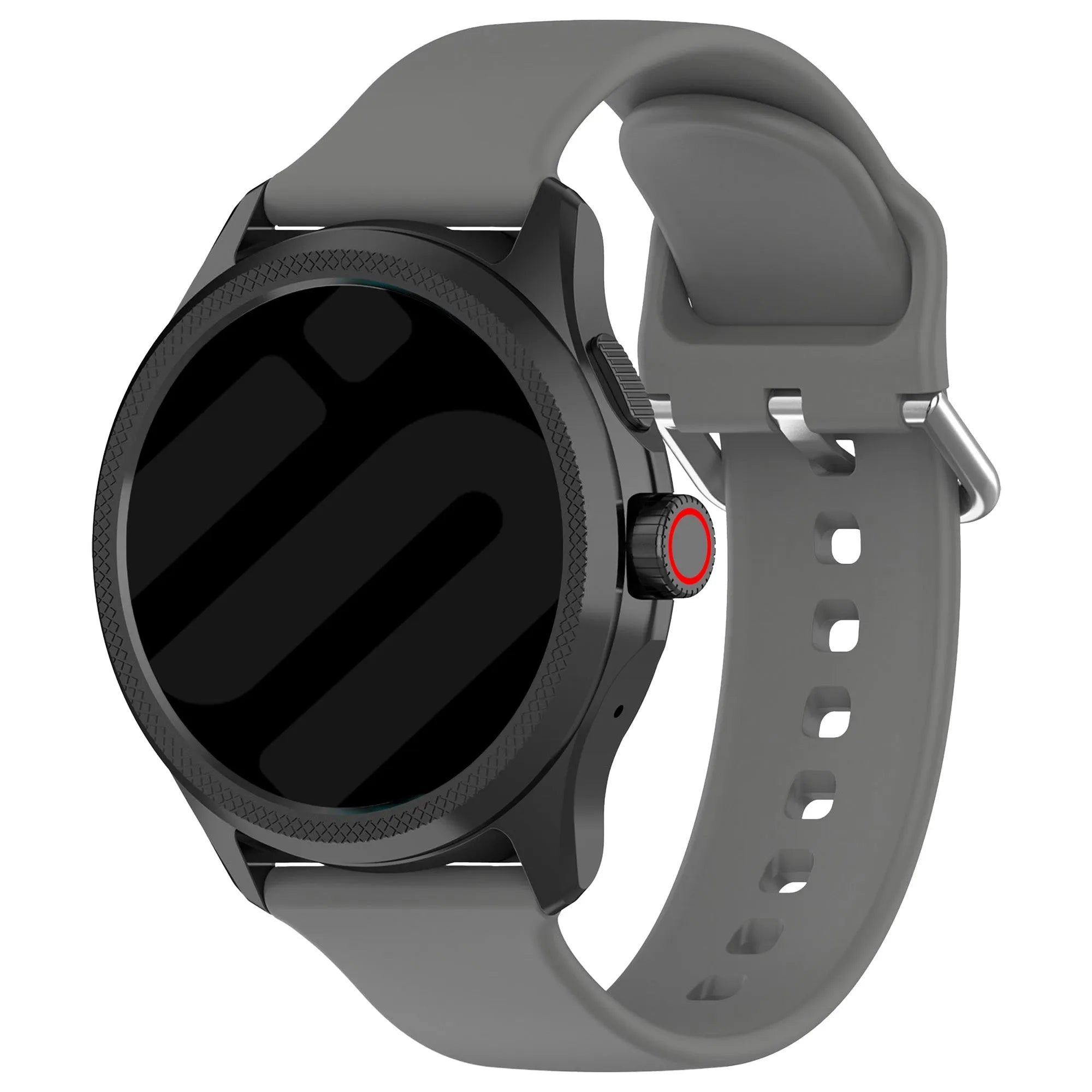 Coros Apex 4 - 46mm Silikon Schnallenarmband (Dunkelgrau)