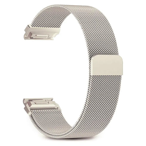 Garmin Instinct E - 40mm Premium Milanese Strap (Starlight)