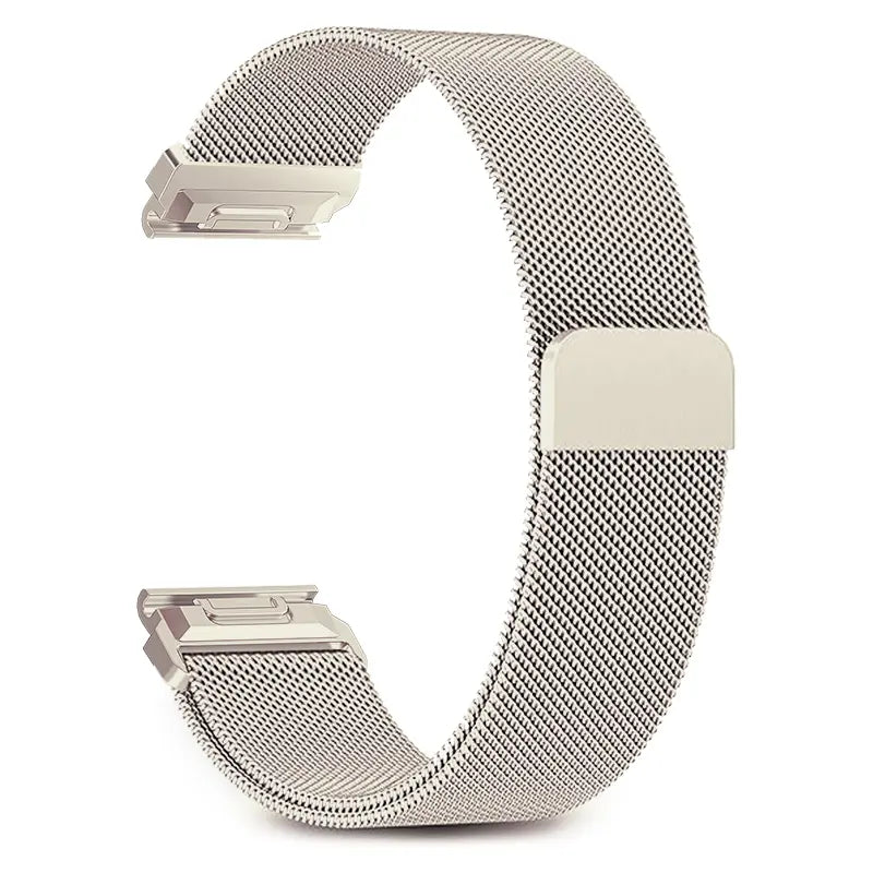 Garmin Instinct E - 40mm Premium Milanese Strap (Starlight)
