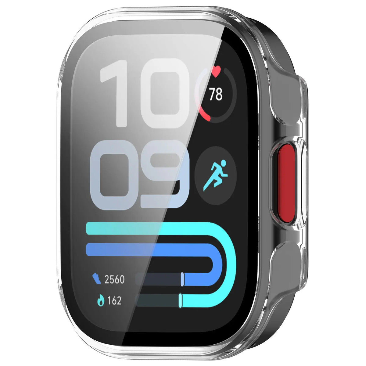 Redmi Watch 6 Lite PC-Schutzhülle mit Glas (Transparent)