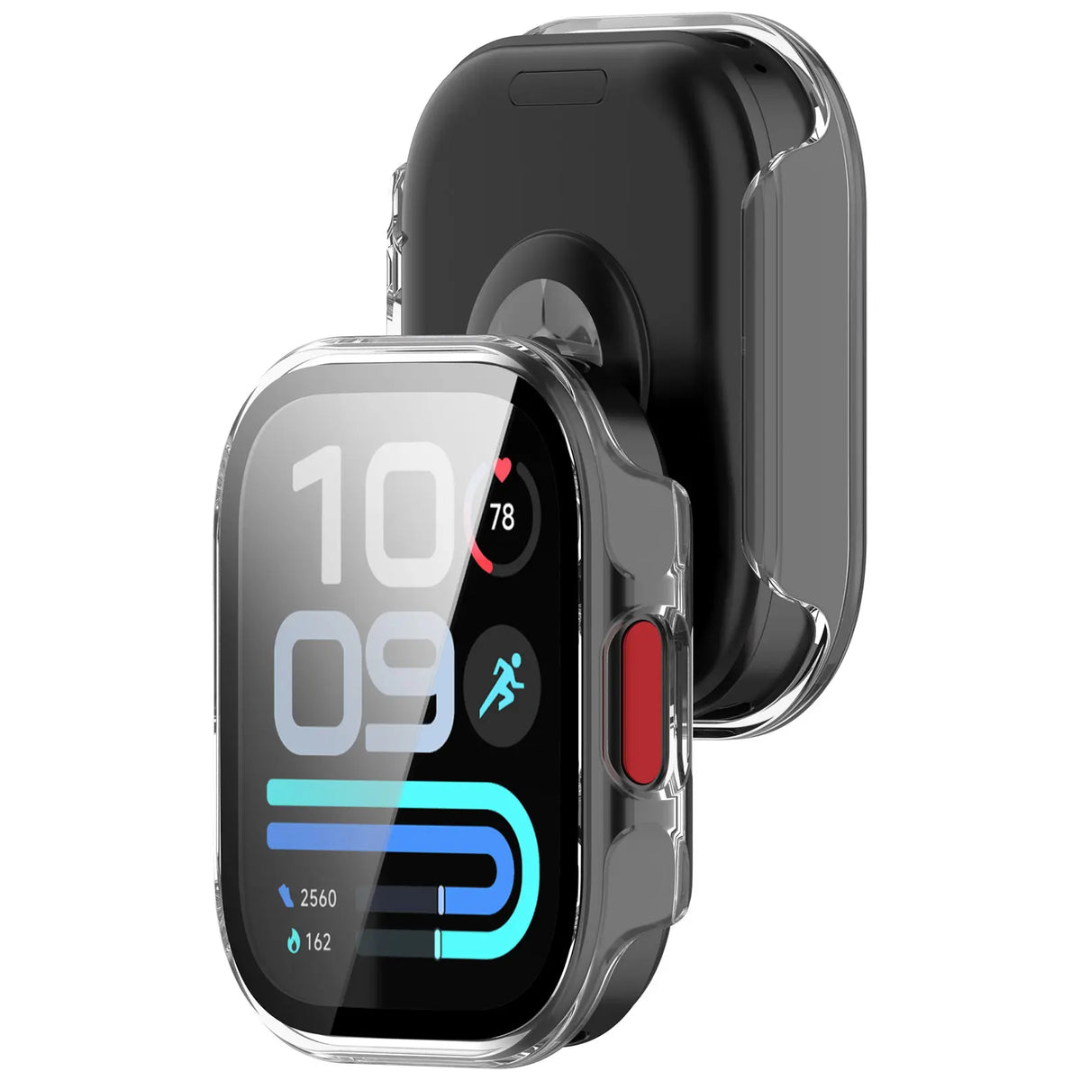 Redmi Watch 6 Lite PC-Schutzhülle mit Glas (Transparent)