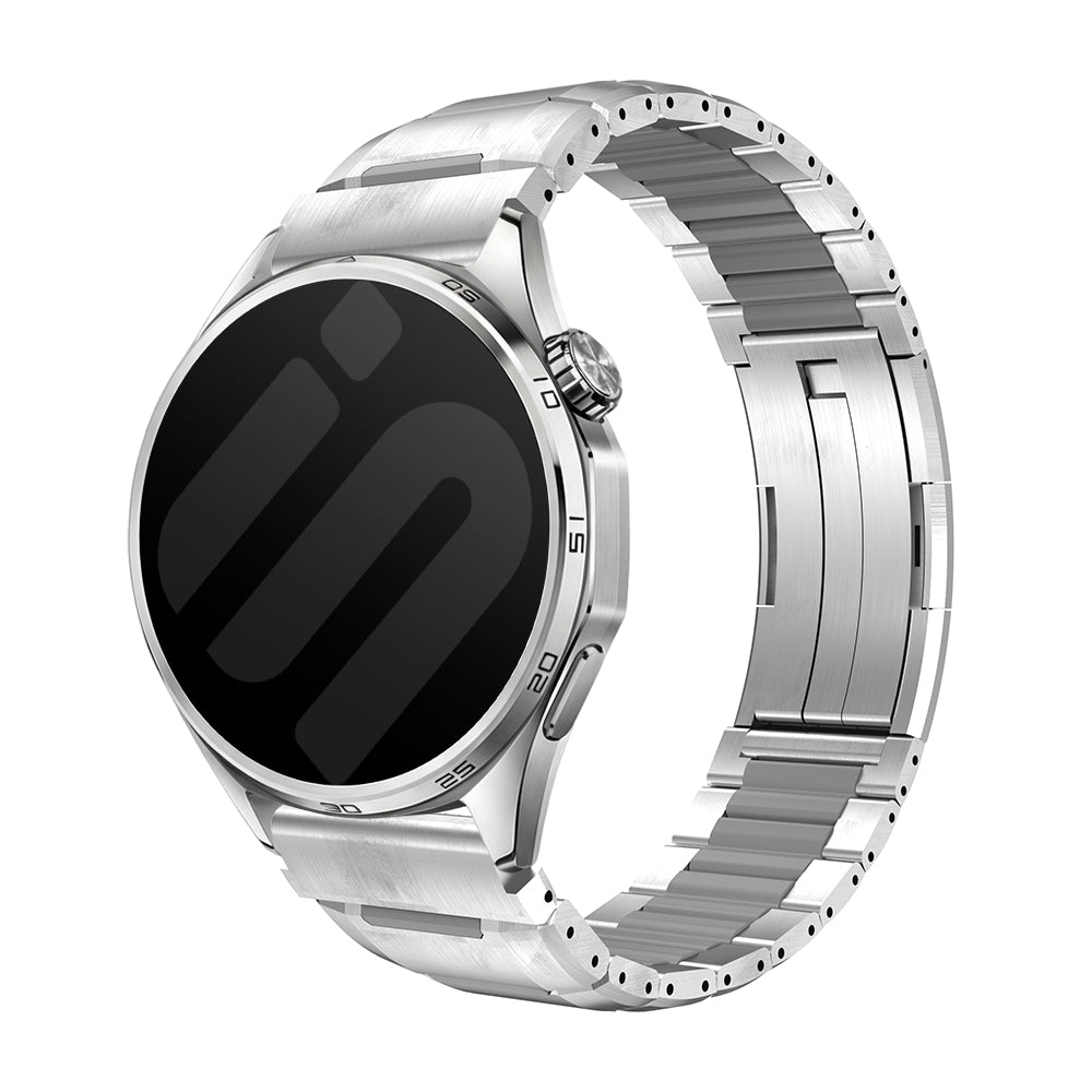 Gard Pro Health Smartwatch 2 'One Push' Stahl-Hybridarmband (Titan/Grau)