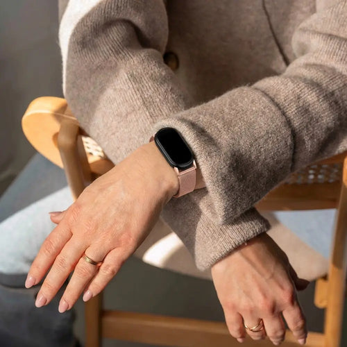 Xiaomi Smart Band 9 Milanese-Armband (Rosa)
