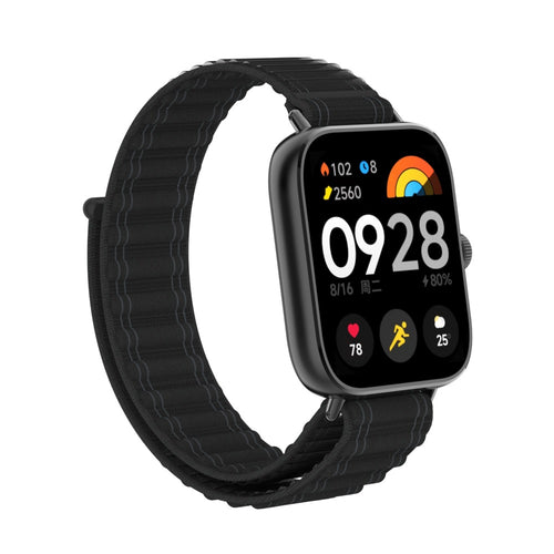 Redmi Watch 4 Wave Nylonarmband (schwarz)