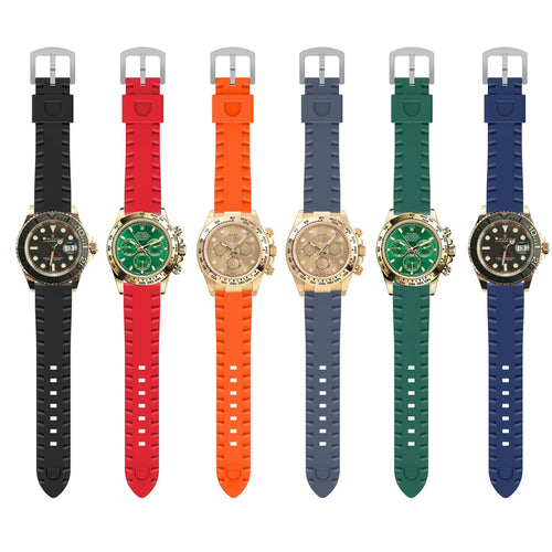 TicWatch Pro 5 Enduro Wave Silicone Strap (Green)