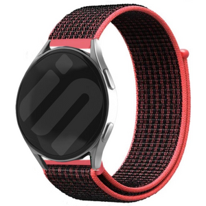 Withings ScanWatch 2 - 42mm Nylonarmband (Schwarz/Coral)