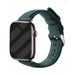 Apple Watch Alcantara Schnallenarmband (Dunkelgrün)