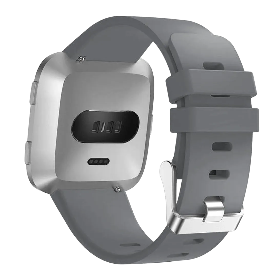 Fitbit Versa / Versa 2 Silikonarmband (Grau)