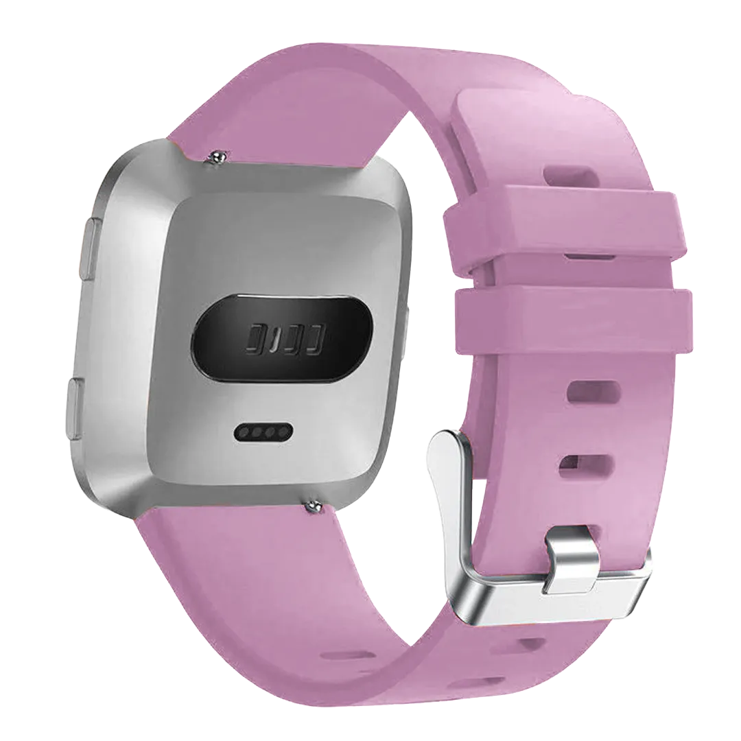 Fitbit Versa / Versa 2 Silikonarmband (altes Pink)