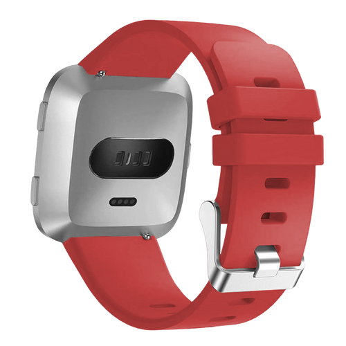 Fitbit Versa / Versa 2 Silikonarmband (Rot)