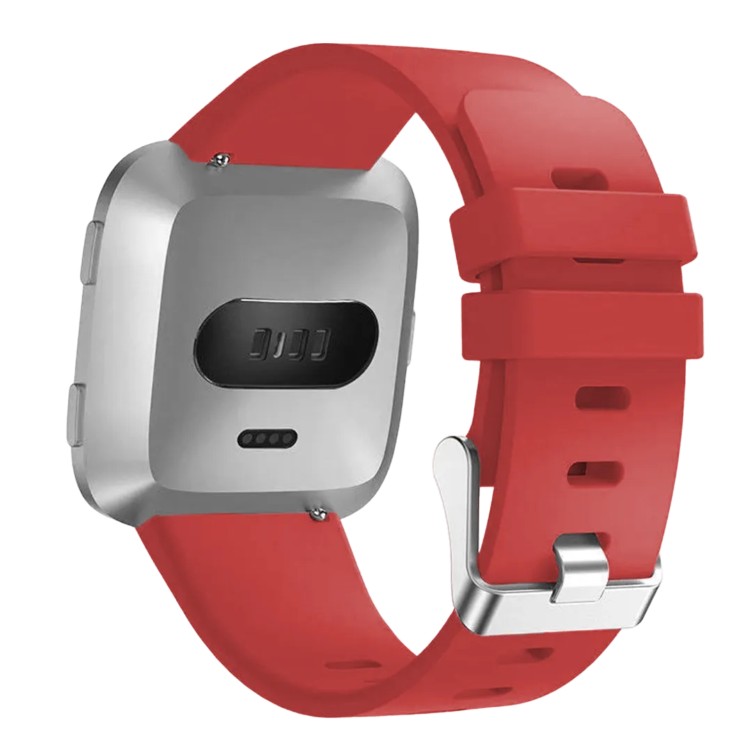 Fitbit Versa / Versa 2 Silikonarmband (Rot)