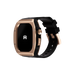 Reqior Apple Watch 45mm Polymer and Metal Case with Rubber Strap (Rose Gold)