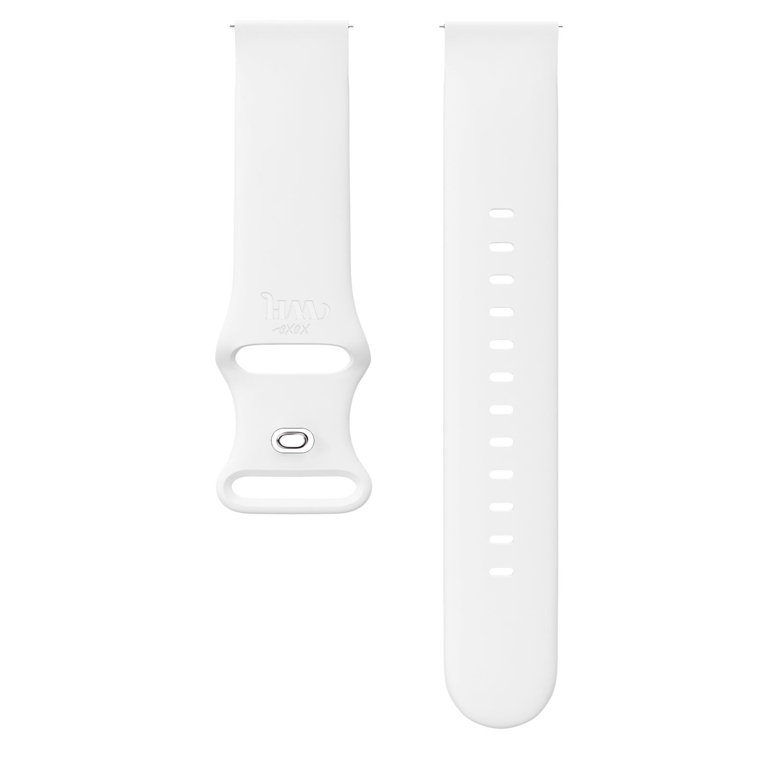 xoxo Wildhearts Samsung Galaxy Watch 4 40mm Silikonarmband (Weiß)