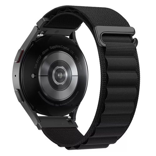 Amazfit Active 2 Alpine Nylonarmband (Schwarz)