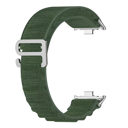 Xiaomi Smart Band 9 Pro Alpine Nylonarmband (Grün)