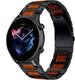 Amazfit GTR 3 (Pro) Holz/Stahlarmband (Schwarz)