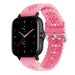 Amazfit GTS 2 Silicone Strap Patterned (Bright Pink)