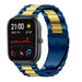 Xiaomi Amazfit GTS Steel Strap (Blue/Gold)